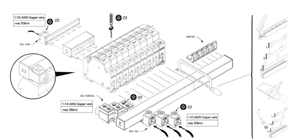 Amphenol FTG UL489 & UL508 Busbar Systems